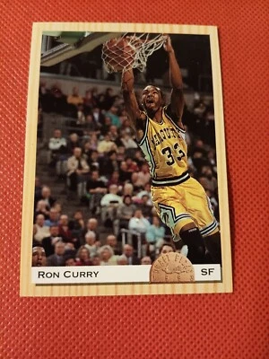 1993 RON CURRY CLASSIC NBA ROOKIE CARD RC #23 MARQUETTE EAGLES - Image 1 of 2