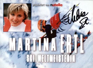 Martina Ertl UH Wintersport Skialpine original signiert Autogrammkarte AK 8825 - Picture 1 of 1