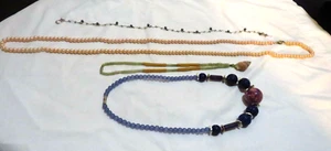 VTG LOT OF COSTUME JEWELRY NECKLACES LOT OF 4 - Picture 1 of 6
