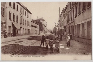 CPA - 69 - LYON-Monplaisir - La Grande Rue. - Imagen 1 de 1