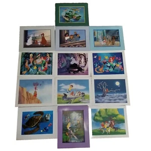 Disney Movie Club 13 Gedenk Lithographien Lot Peter Pan Little Mermaid Nemo - Bild 1 von 6