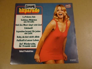 LP WITH SEXY GIRL ON COVER / EUROPA HITPARADE - Imagen 1 de 2