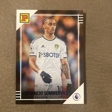 PANINI CHRONICLES 22 2023 PREMIER LEEDS UNITED SUMMERERVILLE PARALLEL BLUE /99