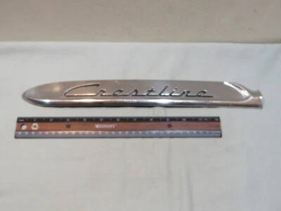 Винтажный хромированный молдинг для крыла 1953 Ford Crestline - Изображение 1 из 2