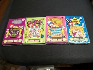 1995 McDonalds Magical Radio Cassette Lot Of 4 Ronald McDonald Factory Sealed - Picture 1 of 2