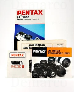 PENTAX Various vintage manuals x 4 - Picture 1 of 6