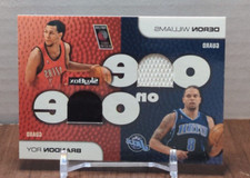 Deron Williams/Brandon Roy 2008-09 Skybox One On One #OO-WR Dual Jersey