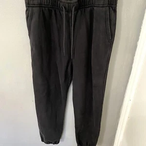 Abercrombie & Fitch Black Essential Cinched Sweatpants NEW Men's XL - Picture 1 of 5