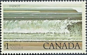 🍁Canadá #726 "PARQUE NACIONAL FUNDY" Nuevo 1979 Bonito Goma Original - Imagen 1 de 2