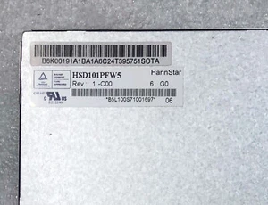 LCD Screen Display Module 10.1 "60pin CLAA101ND06CW, HSD101PFW5-C00 - Picture 1 of 2