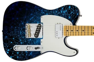 Guitar Skin Axe Wrap Re-skin Electric Bass Reface DIY Technology's Turn 449 - Picture 1 of 13