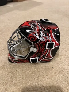 Johan "Moose" Hedberg Signed NJ Devils Mini Helmet - Picture 1 of 5