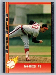 1991 Pacific Texas Express - Nolan Ryan No-Hitter #3 Silver Foil - HOF NM - Picture 1 of 2