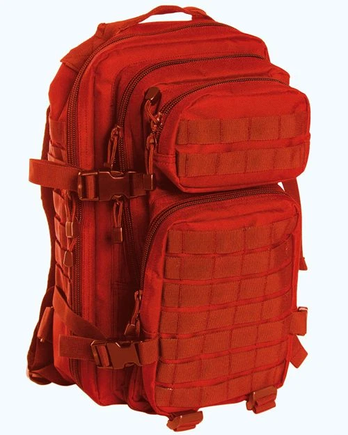 Mil-Tec US Assault Pack SM signalrot 20 Liter