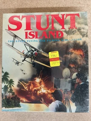 Disney Stunt Island PC Game Flying Filming Simulation Big Box 1992 3.5" Disk VTG - Image 1 of 4