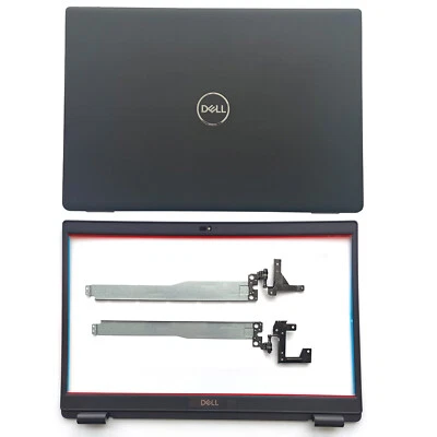 New LCD Back Cover + Bezel +Hinges For Dell Latitude 3510 E3510 08XVW9 0GCK6R - Image 1 of 4