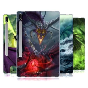 OFFICIAL PIYA WANNACHAIWONG BLACK DRAGONS SOFT GEL CASE FOR SAMSUNG TABLETS 1 - Picture 1 of 11