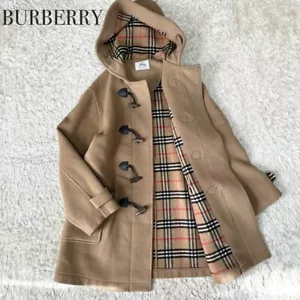 Burberry Vintage 160A Nova Check Duffel Coat size M casual 202502R - Picture 1 of 6