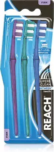 Superb Clean between Teeth Firm Toothbrush, Pack of 3 - Picture 1 of 12