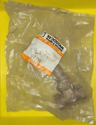 Stockham 1/2" B-100 Gate Valve, Bronze, Threaded Bonnet & Ends, Rising Stem - Image 1 of 2