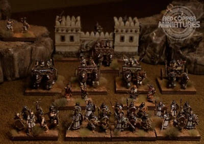 28mm Bronze Age Hittite figure packs from red copper miniatures Hail Caesar DBA