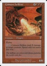 Crimson Hellkite 7th Edition NM Red Rare MAGIC THE GATHERING MTG CARD ABUGames