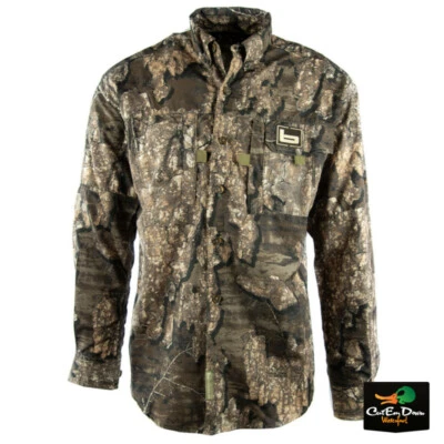 NEW BANDED GEAR MID WEIGHT L/S HUNTING SHIRT REALTREE TIMBER CAMO B1030002 - Image 1 of 3