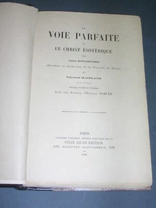 Christianisme ésotérique A.Kingsford La voie parfaite le christ ésotérique 1891 - Picture 1 of 9