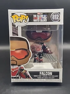 Funko Pop Marvel Falcon&Winter Soldier #812 Falcon (Flying) W/Soft Case!! - Picture 1 of 7