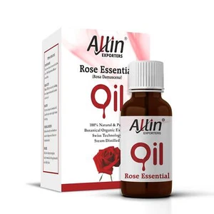 Allin Exporters Rose Essential Oil For Skin And Hair 15ml - Picture 1 of 8