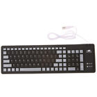  103 Key Silicone Keypad Waterproof Keyboard Folding Protector