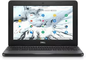 Dell Chromebook 3100 11.6" Intel Celeron N4020 4GB 16GB, USB C PSU & Free Mouse. - Picture 1 of 4