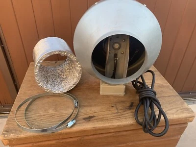 Hydrofarm ACDF6 Active Air 6 Inch Inline Hydroponic Fan With Vent Hose - Image 1 of 4