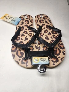 Classic Flip Flops SlipOn Beach Sandals Beach Slipper Rubber Foam Size S (11/12) - Picture 1 of 2