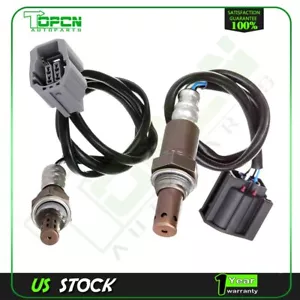 2pcs O2 02 Oxygen Sensor For 06-2009 Mazda 3 2.0L 2.3L Front+Rear Air Fuel Ratio - Picture 1 of 23