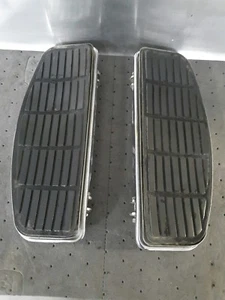 1990 Harley Davidson Electra Glide Front Foot Rests Pair Left Right - Picture 1 of 4