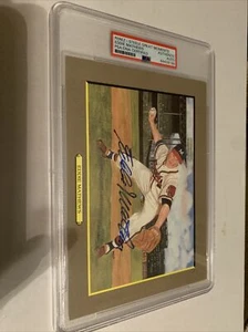 EDDIE MATHEWS PSA/DNA SIGNED PEREZ STEELE GREAT MOMENTS CARD - Picture 1 of 1