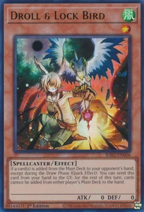 1X NM Droll & Lock Bird - RA02-EN006 - Ultra Rare 1st Edition - Picture 1 of 1