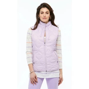 Gilet donna ORLY lavanda taglia XL primavera trapuntato coulisse casual accogliente nuovo con etichetta - Foto 1 di 4