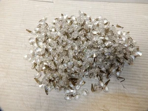 LARGE LOT VINTAGE CRYSTAL LAMP LIGHTING PRISMS - Picture 1 of 2