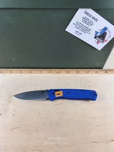 Benchmade™ #1OR Bugout® | Blue Grivory® 535 (precio de venta sugerido por el fabricante 180) - Imagen 1 de 10