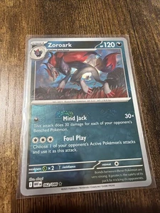 Zoroark (patrón Master Ball) - 062/086 - reverso - blanco acampanado/perno negro casi nuevo - Imagen 1 de 1