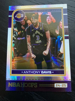2024-25 Panini NBA Hoops - Premium Box Set - Anthony Davis /199 - Image 1 of 2