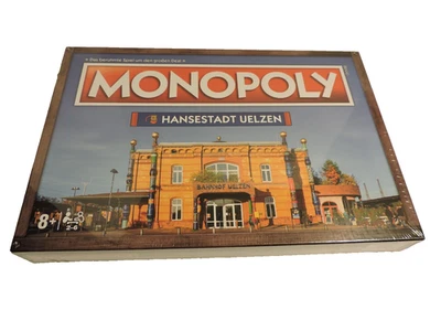 MONOPOLY HANSESTADT UELZEN GAME BAHNHOF - Image 1 of 2