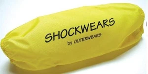 Outerwears Shockwears Shock Cover-Rear/Yellow for 2003-2014 Suzuki LT-Z400 - Picture 1 of 2