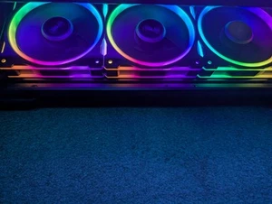 ASUS MR120-1 RGB Fan x 1 standard flow 1600RPM hard to find fan - Photo 1/2