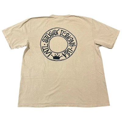 Camiseta teñida de pigmento Stussy Buana para hombre talla XL Foto 1 de 2