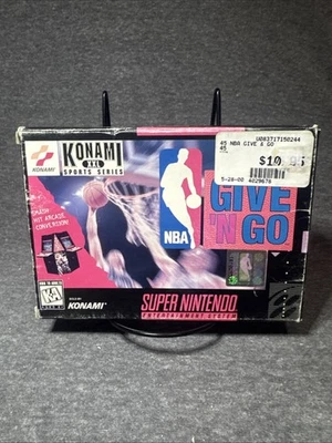 NBA Give 'N Go Super Nintendo Entertainment System SNES 13 - Image 1 of 4