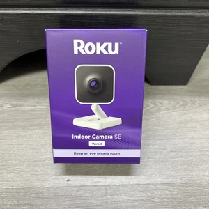 New Roku Indoor Camera SE WiFi Connected Smart Home Wired Security Surveillance - Picture 1 of 5
