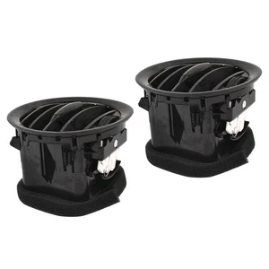 2X Para Vauxhall Adam Corsa D Negro Tablero Calentador Ventilación de Aire Exterior o Central 13417363 - Imagen 1 de 7